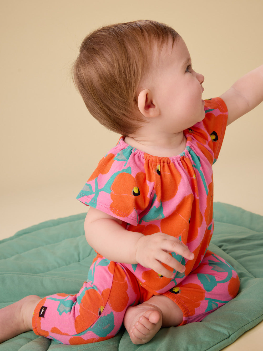 Tea Collection - Tulip Sleeve Baby Romper