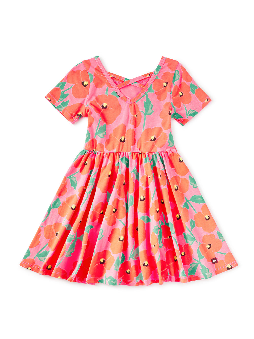 Tea Collection - Short Sleeve Ballet Dress
