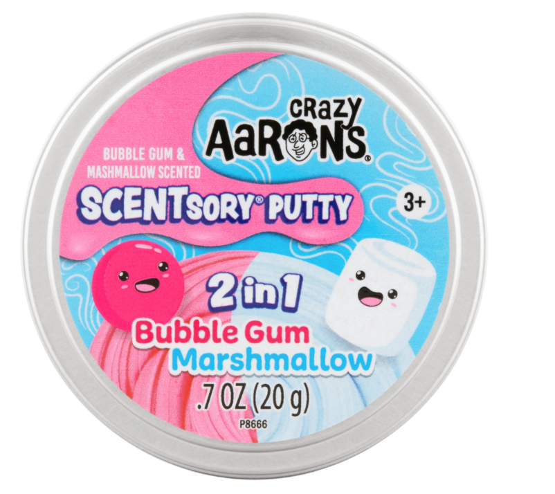 Crazy Aaron's - SCENTsory Bubblegum/Marshmallow Duo Putty Tin