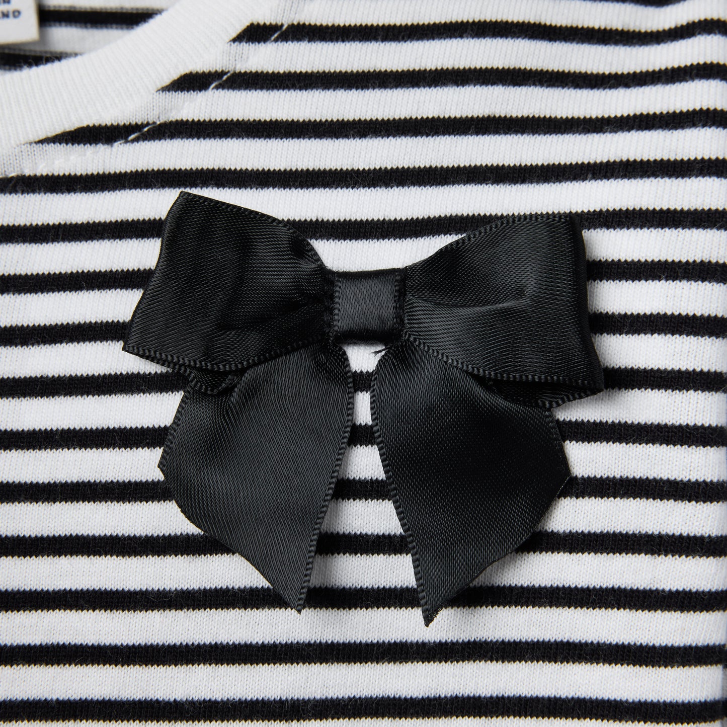 Janie and Jack - Striped Bow L/S Top
