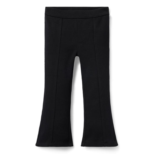 Janie and Jack - Black Flare Ponte Pant