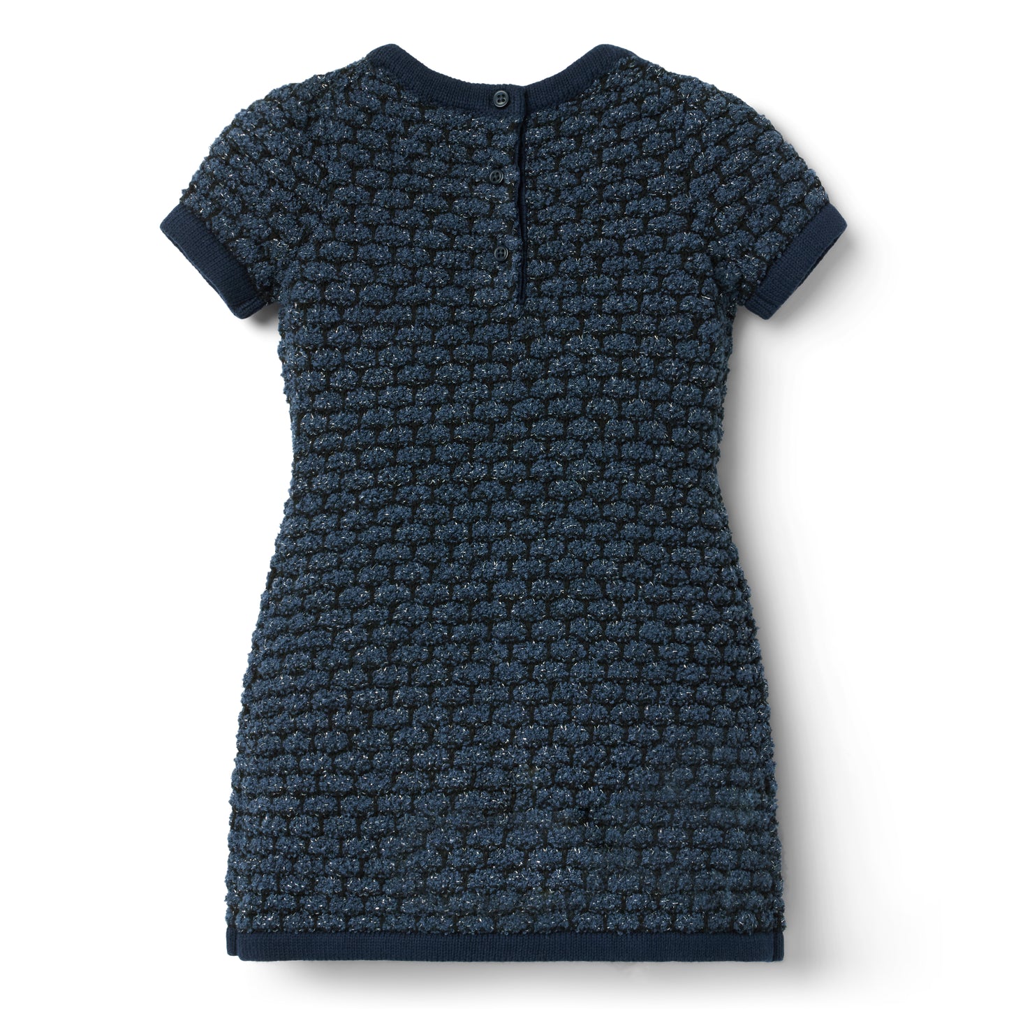 Janie and Jack - Blue Boucle Sweater Dress