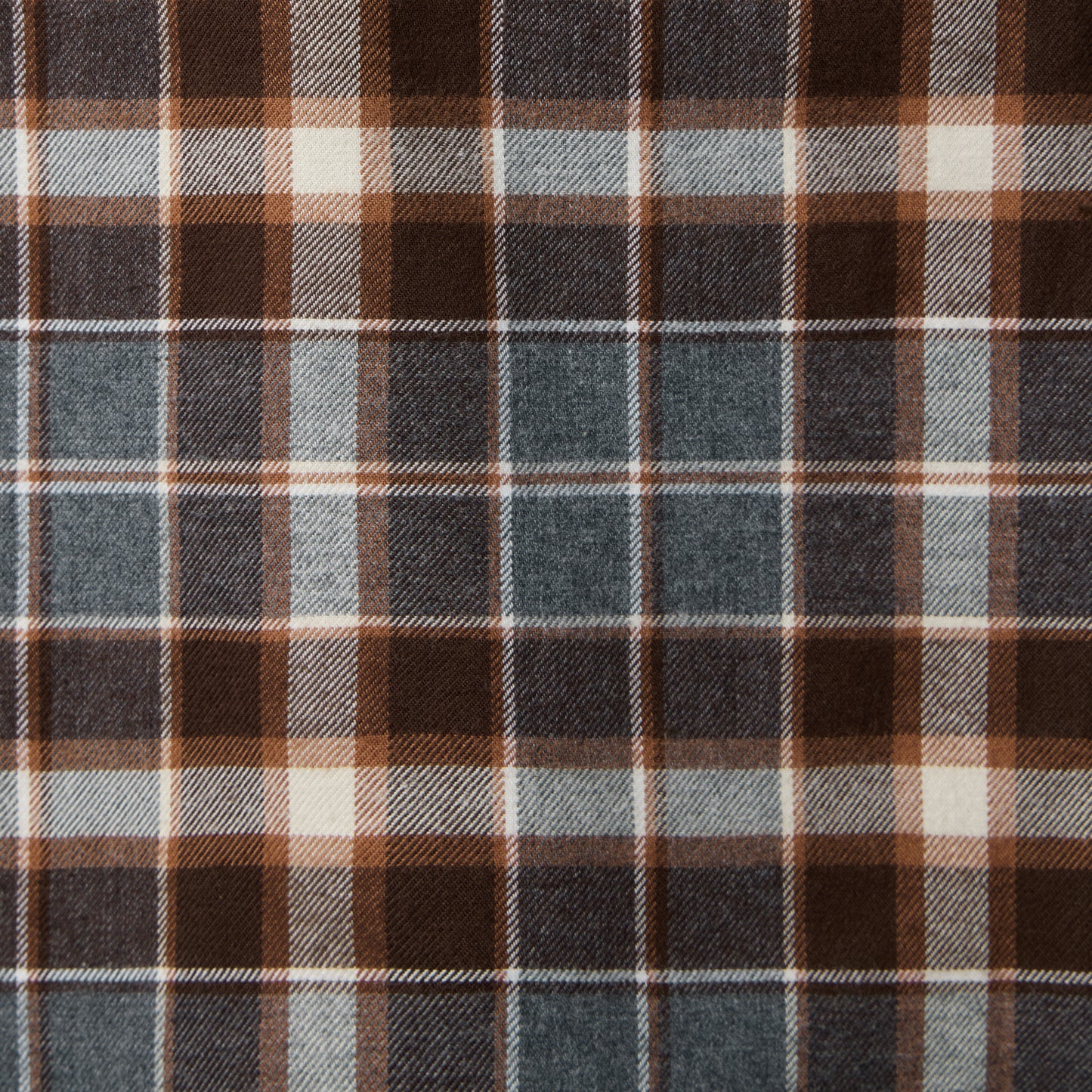 Janie and Jack - Charcoal Heather Plaid Flannel Shirt