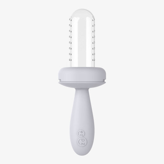 ezpz - Baby-Led™ Gumline Feeder (Baby 3+ months): Pewter
