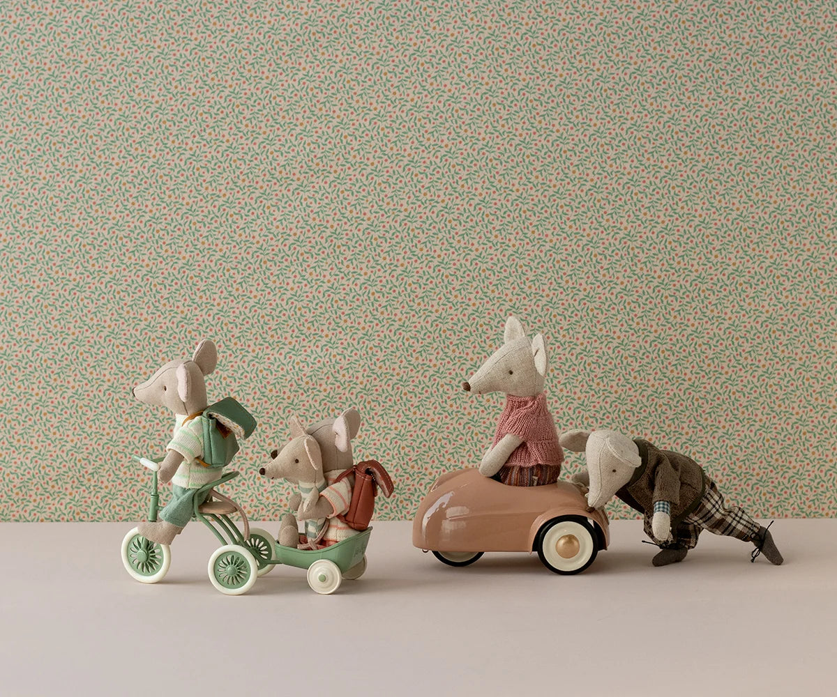Maileg - 	Abri à tricycle, Mouse - Green