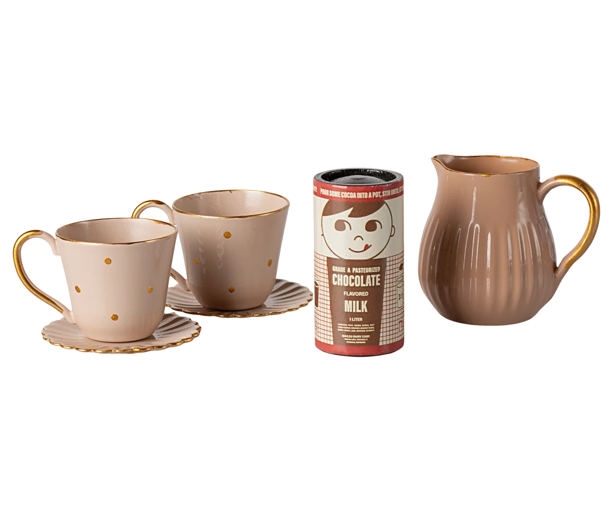 Maileg - 	Hot chocolate set, Mini