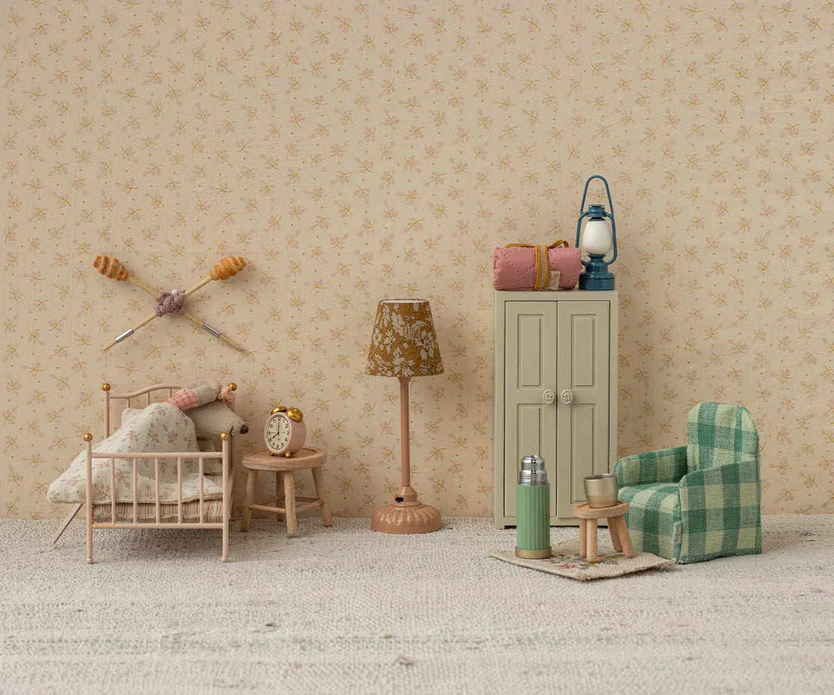 Maileg - Vintage Lantern, Mouse - Blue