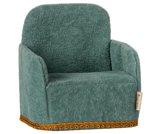 Maileg - Folding Chair, Mouse - Mint