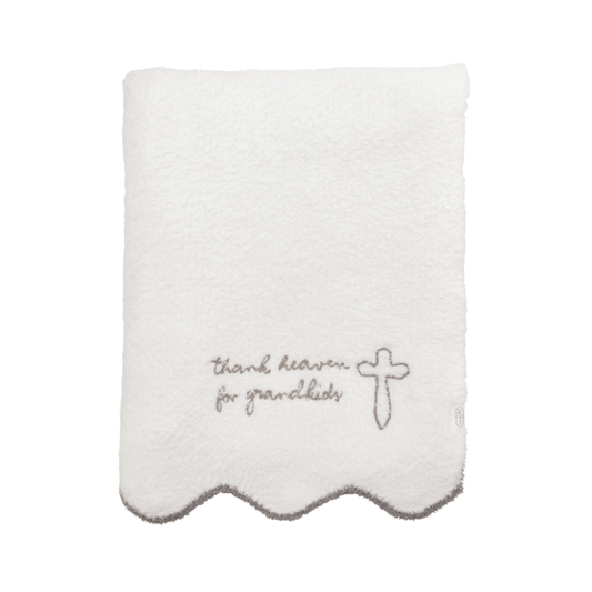 Mudpie - Grandparent Cross Chenille Blanket