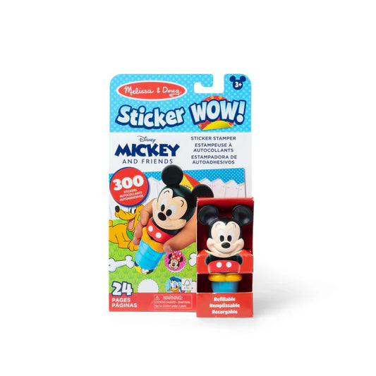 Melissa & Doug - Sticker WOW! Activity Pad & Sticker Stamp - Mickey
