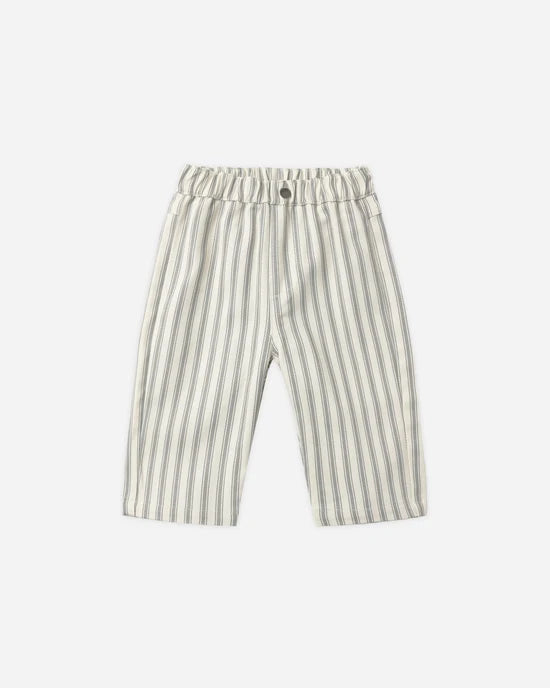 Quincy Mae - Grayson Pant || Laurel Pinstripe
