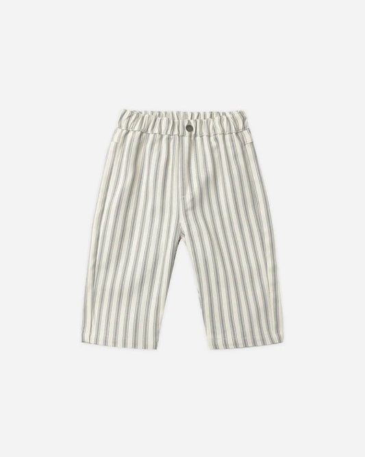 Quincy Mae - Grayson Pant || Laurel Pinstripe