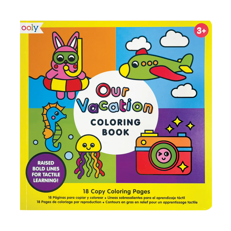 Ooly - Our Vacation Coloring Book