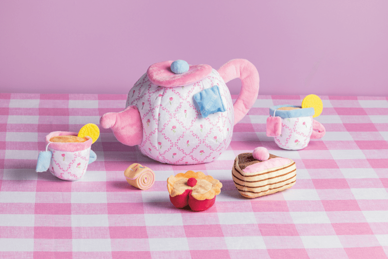 Mudpie - Plush Tea Party Set