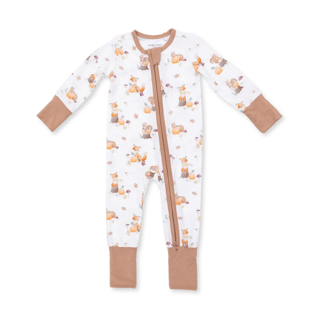 Angel Dear - Woodland Animals with Pumpkins Convertible Romper