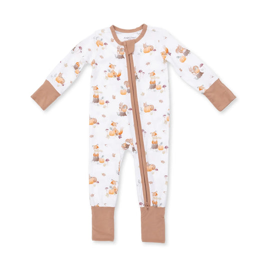Angel Dear - Woodland Animals with Pumpkins Convertible Romper