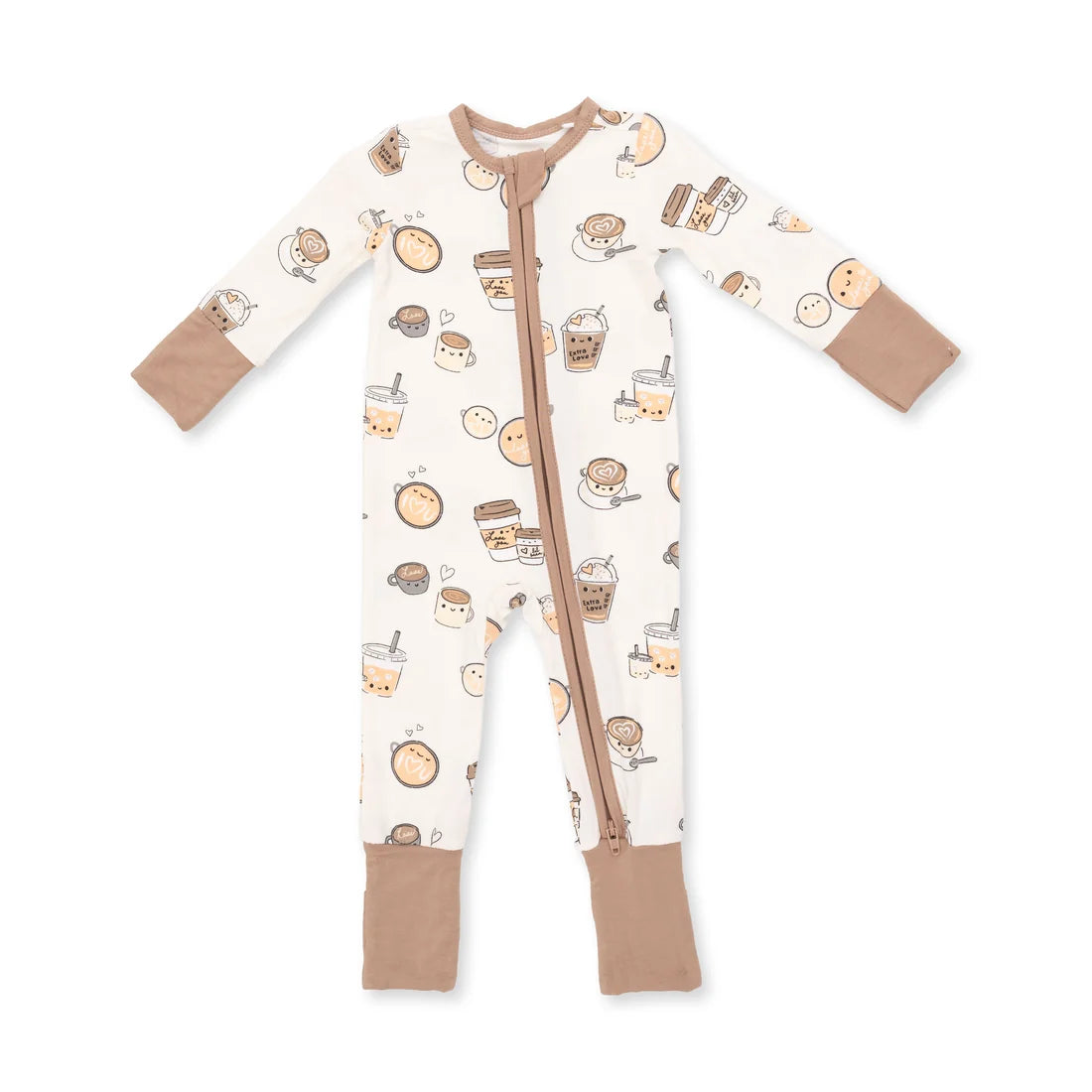 Angel Dear - Love You A Latte Convertible Romper