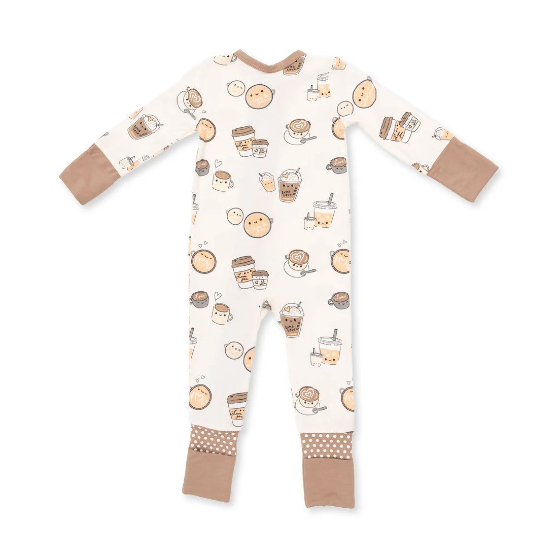 Angel Dear - Love You A Latte Convertible Romper
