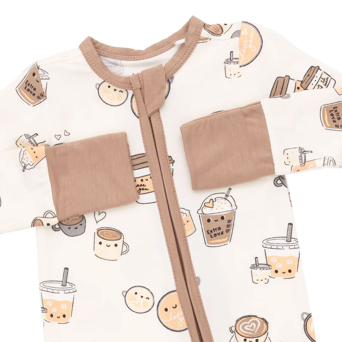Angel Dear - Love You A Latte Convertible Romper