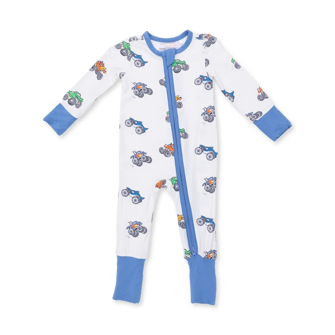 Angel Dear - Monster Trucks Convertible Romper