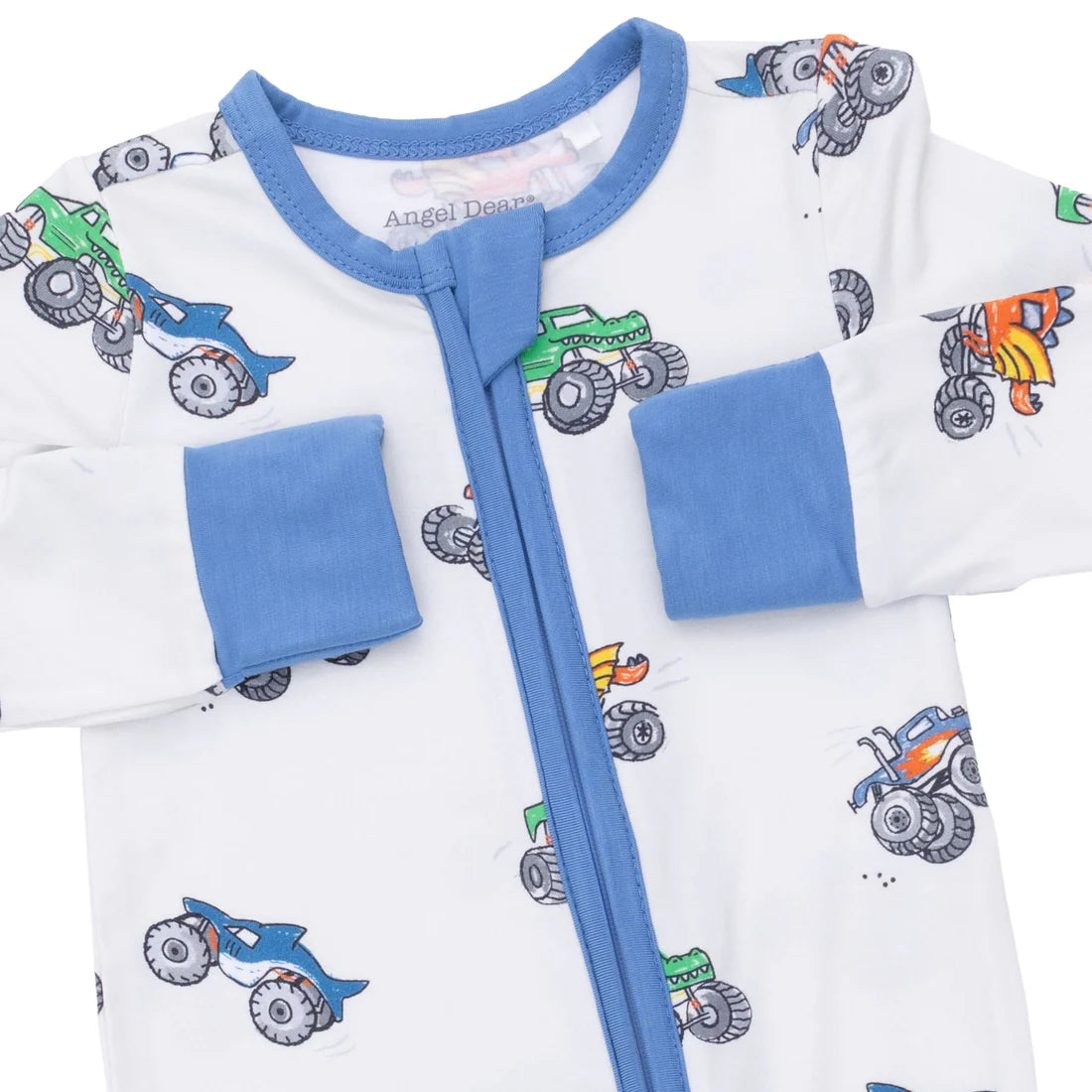 Angel Dear - Monster Trucks Convertible Romper