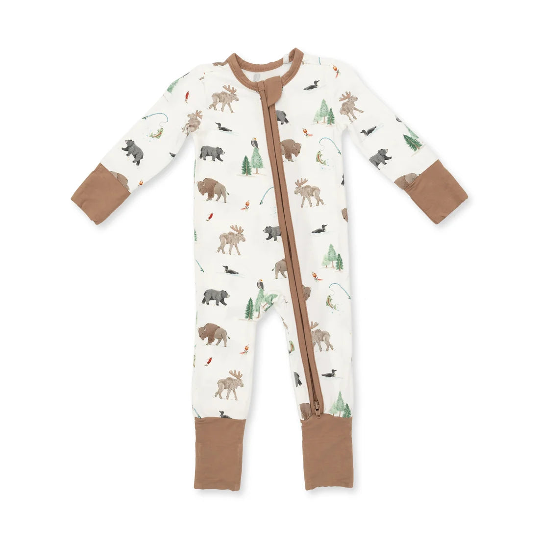 Angel Dear - Northern Woodland Animals Convertible Romper