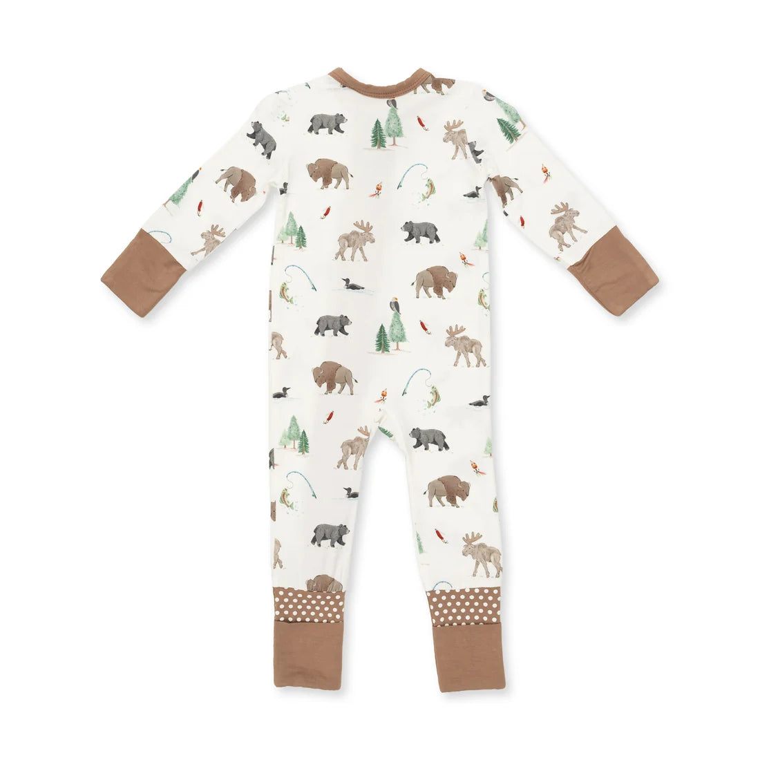 Angel Dear - Northern Woodland Animals Convertible Romper