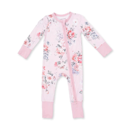 Angel Dear - Painterly Rose Bouquets Convertible Romper