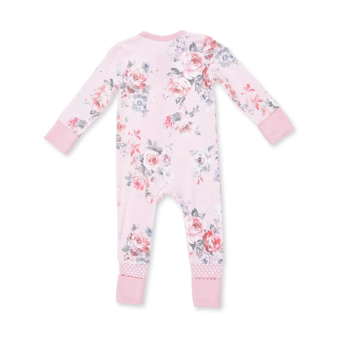 Angel Dear - Painterly Rose Bouquets Convertible Romper