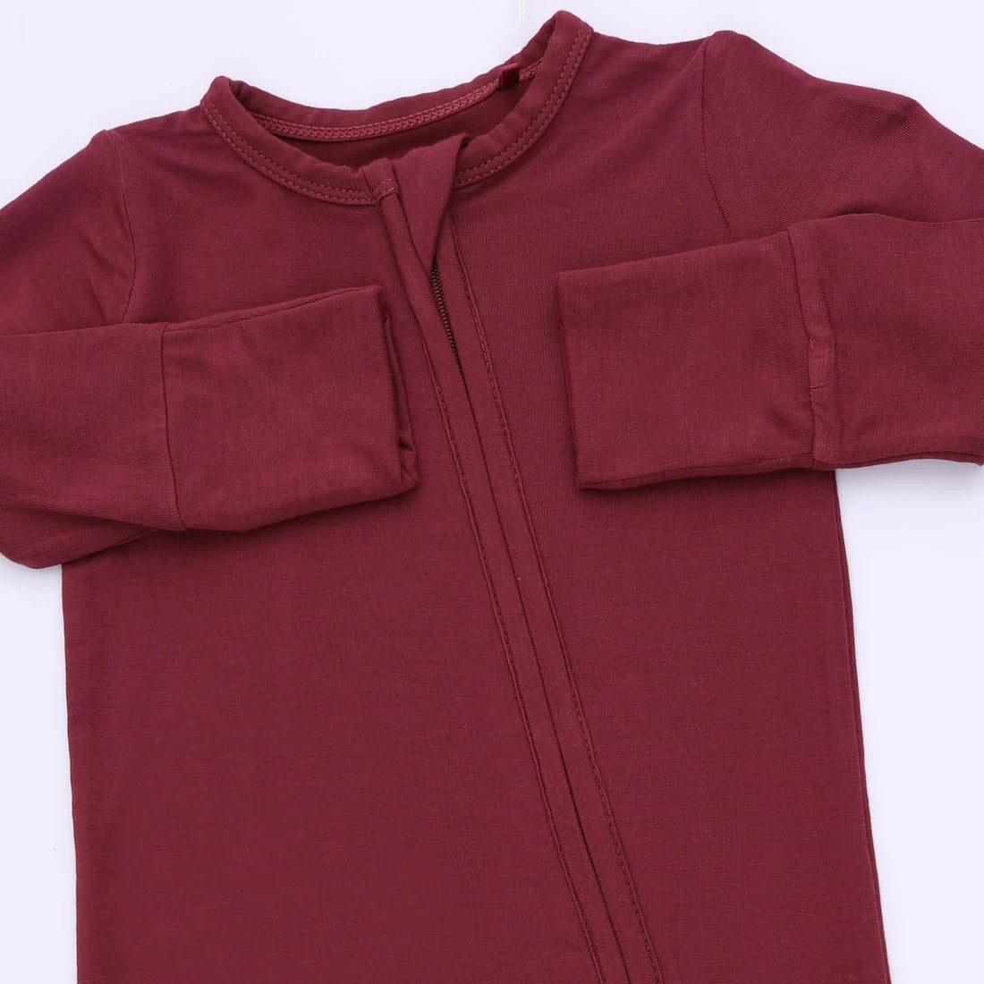 Angel Dear - Solid Oxblood Red Convertible Romper