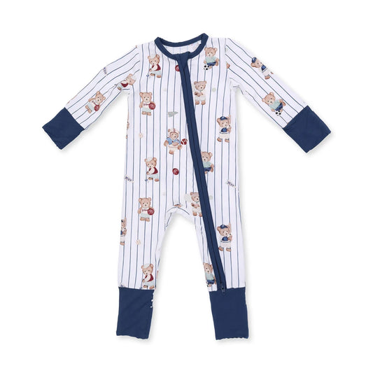 Angel Dear - Mixed Sports Bears Convertible Romper