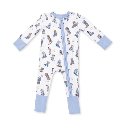 Angel Dear - Buckaroo Boots Convertible Romper