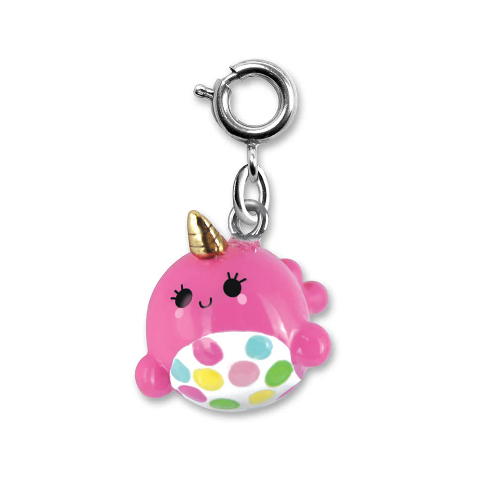 High IntenCity - Charm It! Pink Narwhal Charm