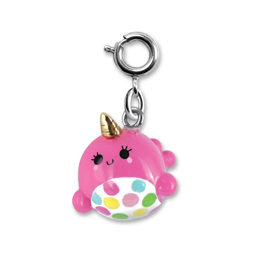 High IntenCity - Charm It! Pink Narwhal Charm