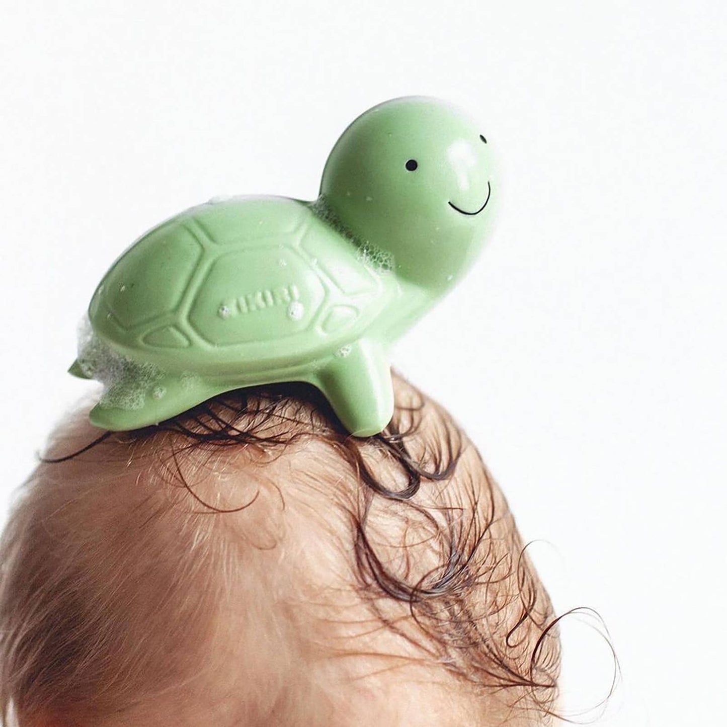 Tikiri Toys LLC - Turtle Natural Organic Rubber Teether, Rattle & Bath Toy