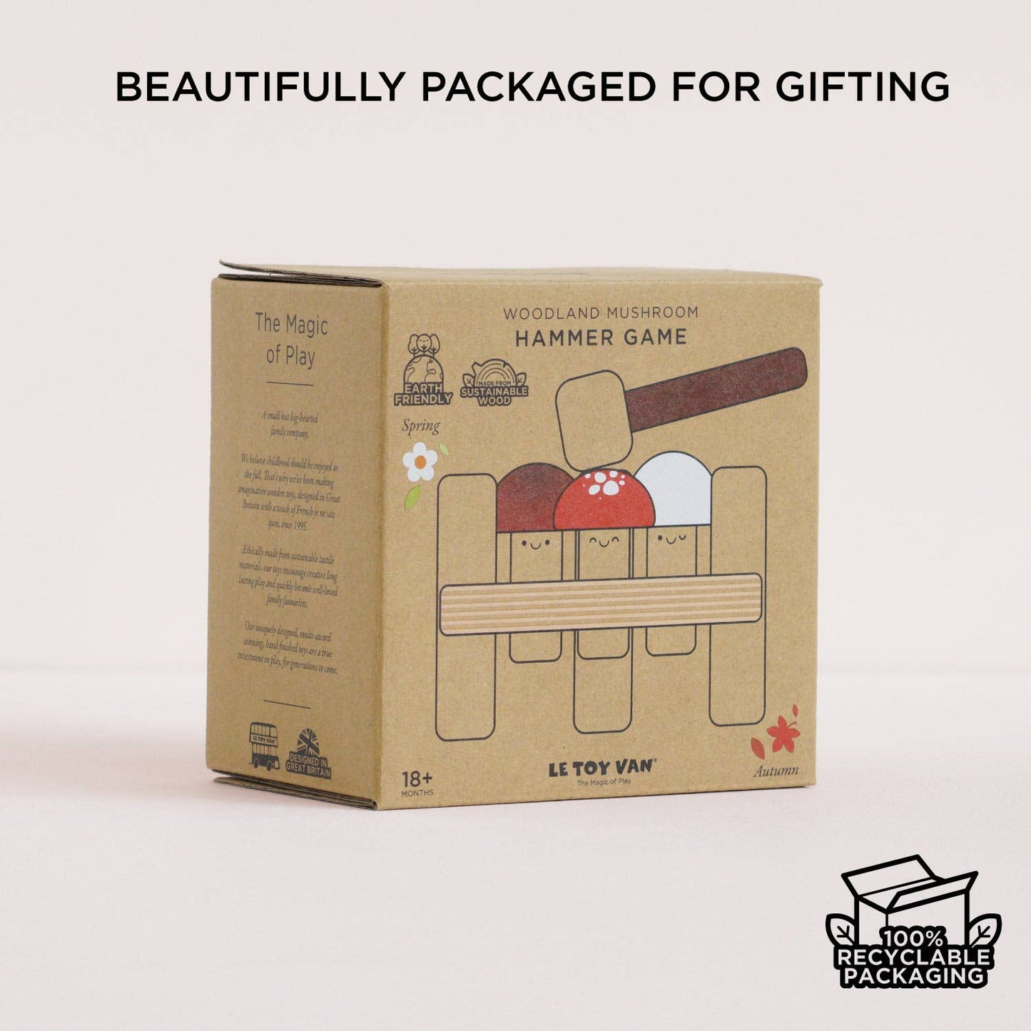 Le Toy Van, Inc. - Woodland Mushroom Hammer Game