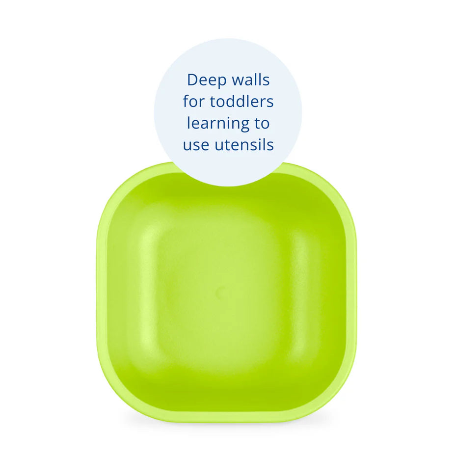 Re-Play - 12oz Square Bowl - Lime Green