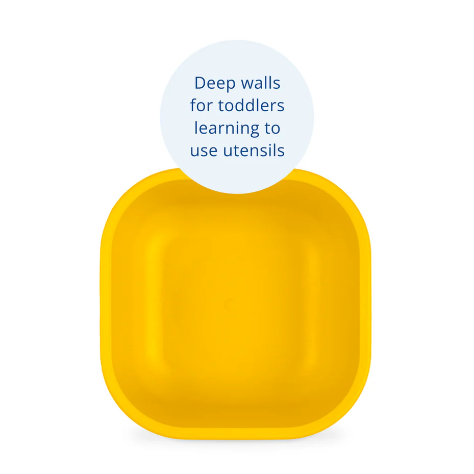 Re-Play - 12oz Square Bowl - Sunny Yellow