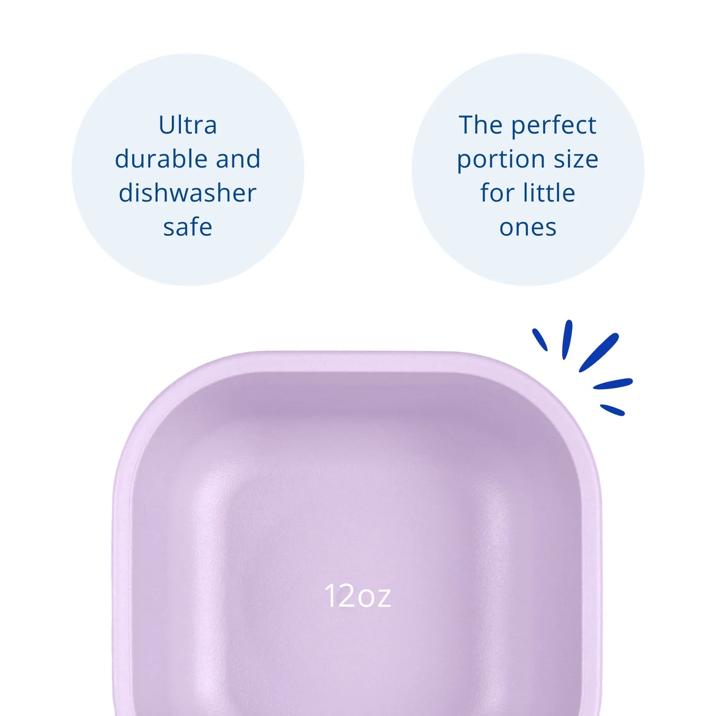 Re-Play - 12oz Square Bowl - Lavender