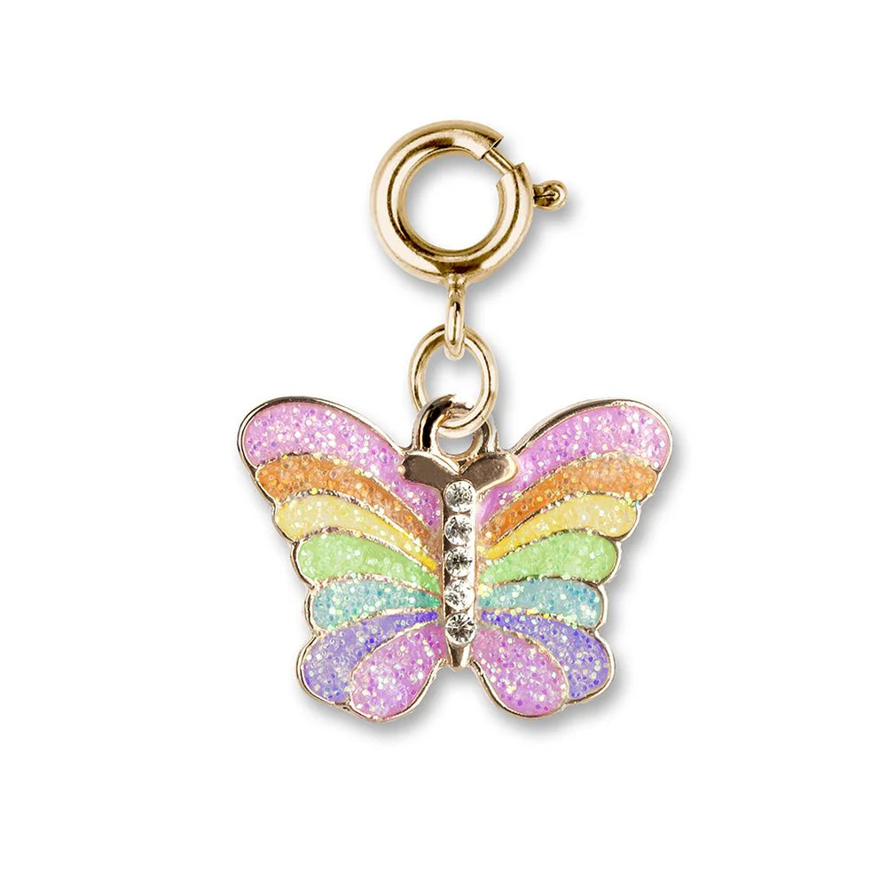 High IntenCity - Charm It! Gold Butterfly Charm