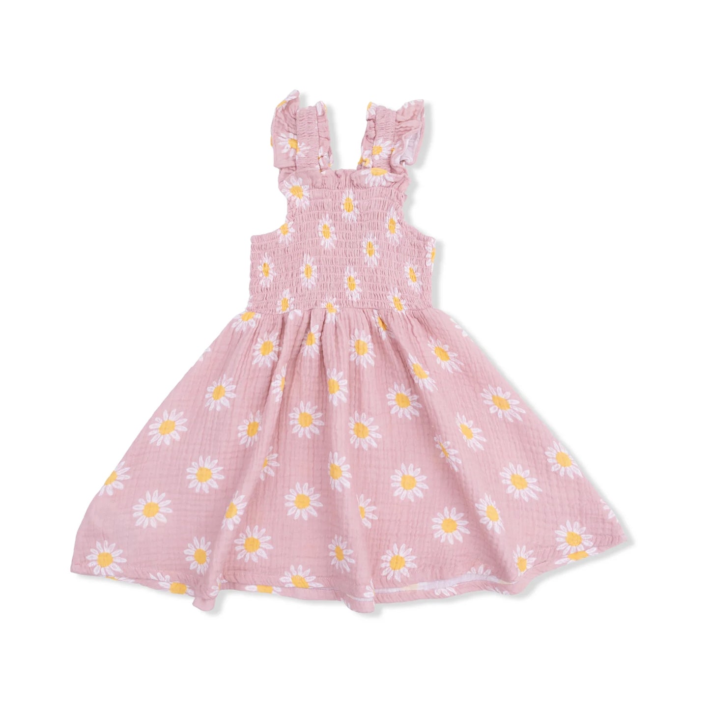 Angel Dear - Caitlyn's Daisy Smocked Sundress with Bloomer