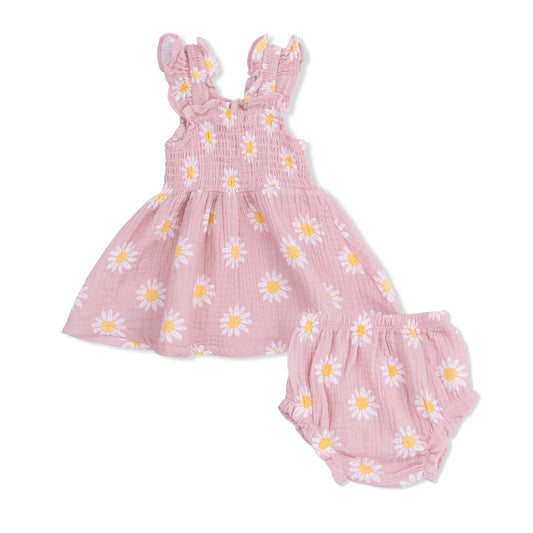 Angel Dear - Caitlyn's Daisy Baby Doll Tunic & Bloome Set