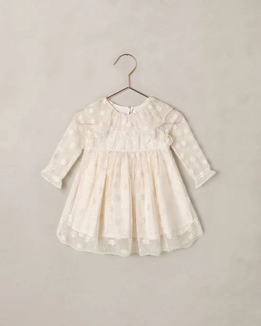 Noralee - Celine Dress | Embroidered Daisy