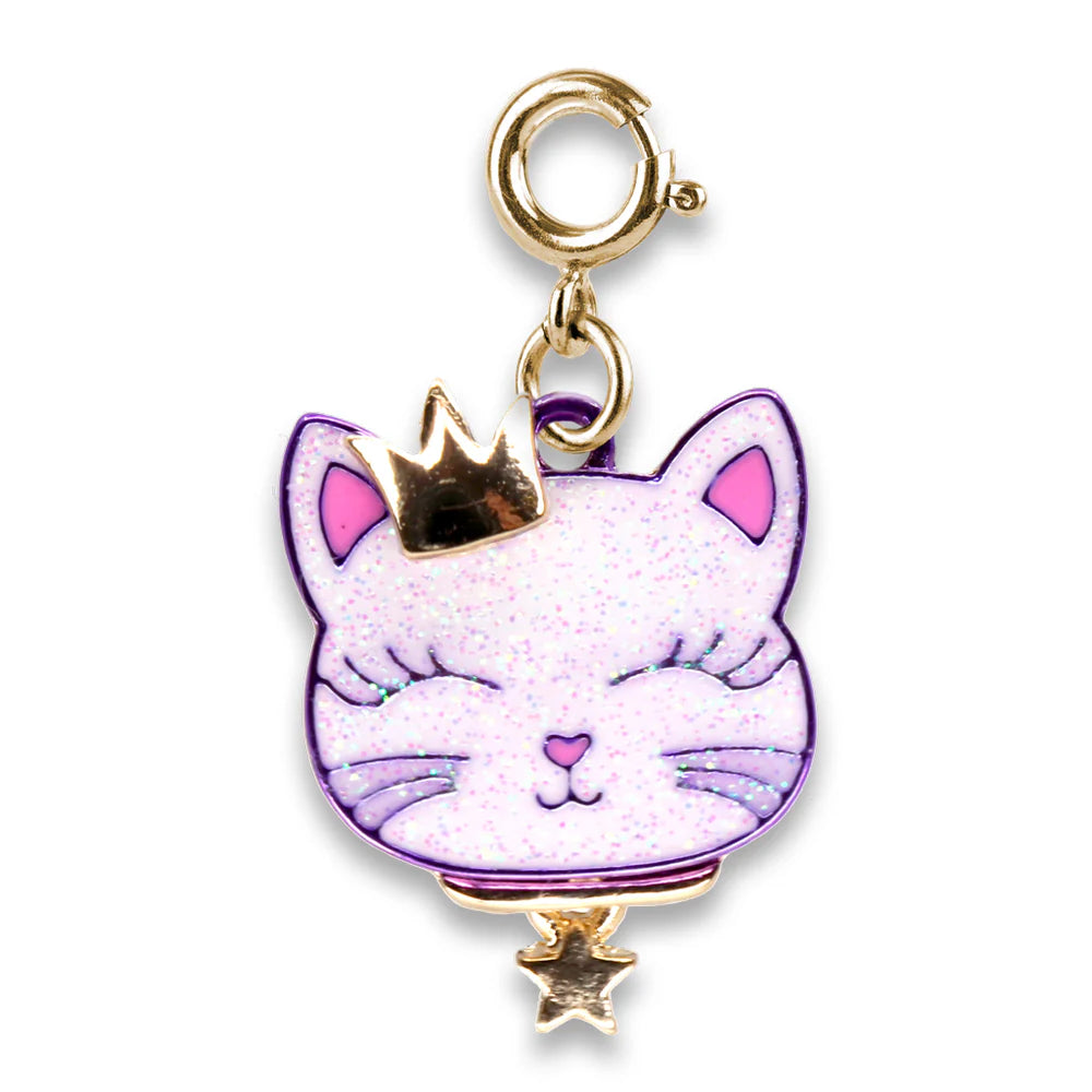 High IntenCity - Charm It! Gold Princess Kitty Charm