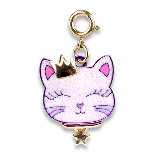 High IntenCity - Charm It! Gold Princess Kitty Charm