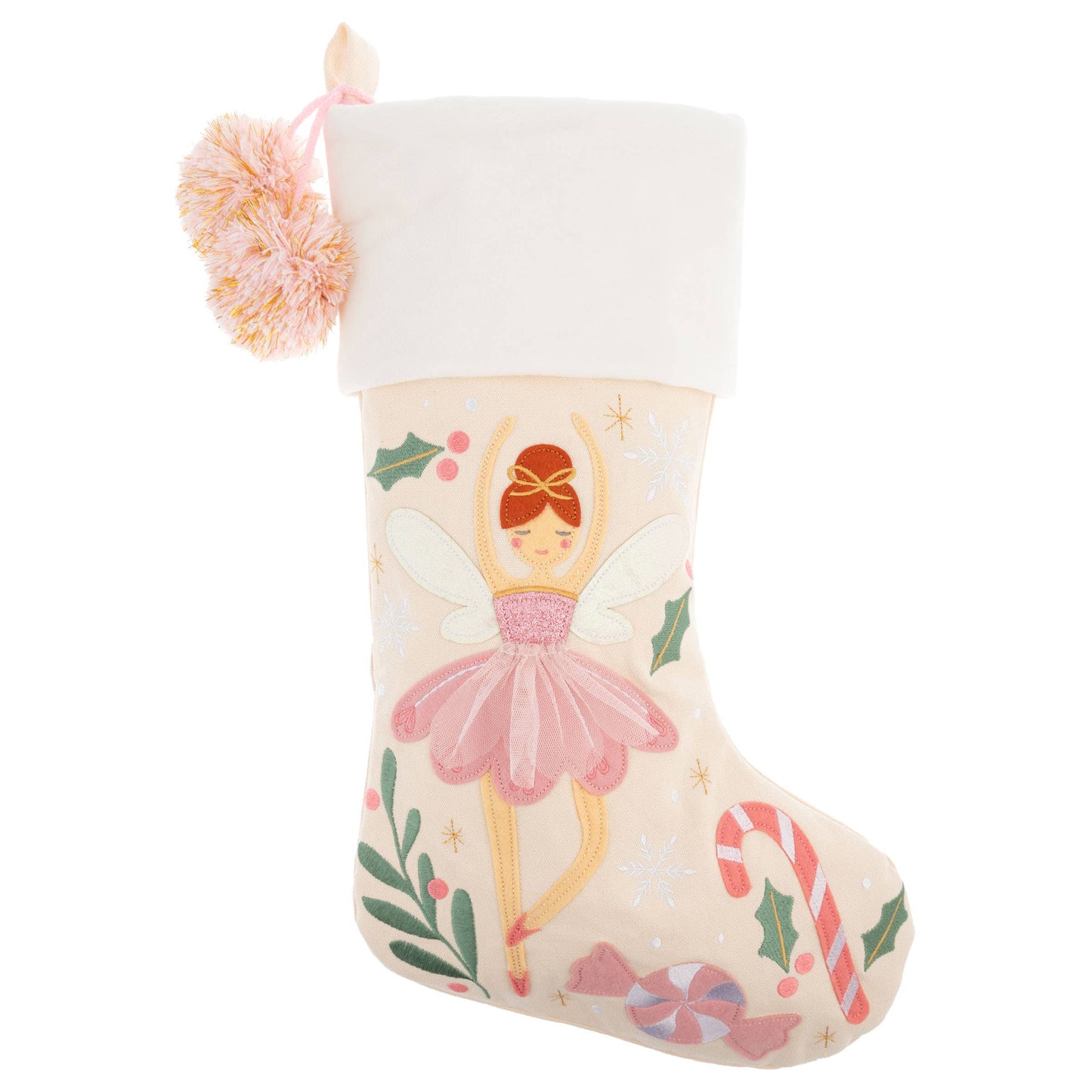 Stephen Joseph Gifts - Embroidered Stockings: Fairy