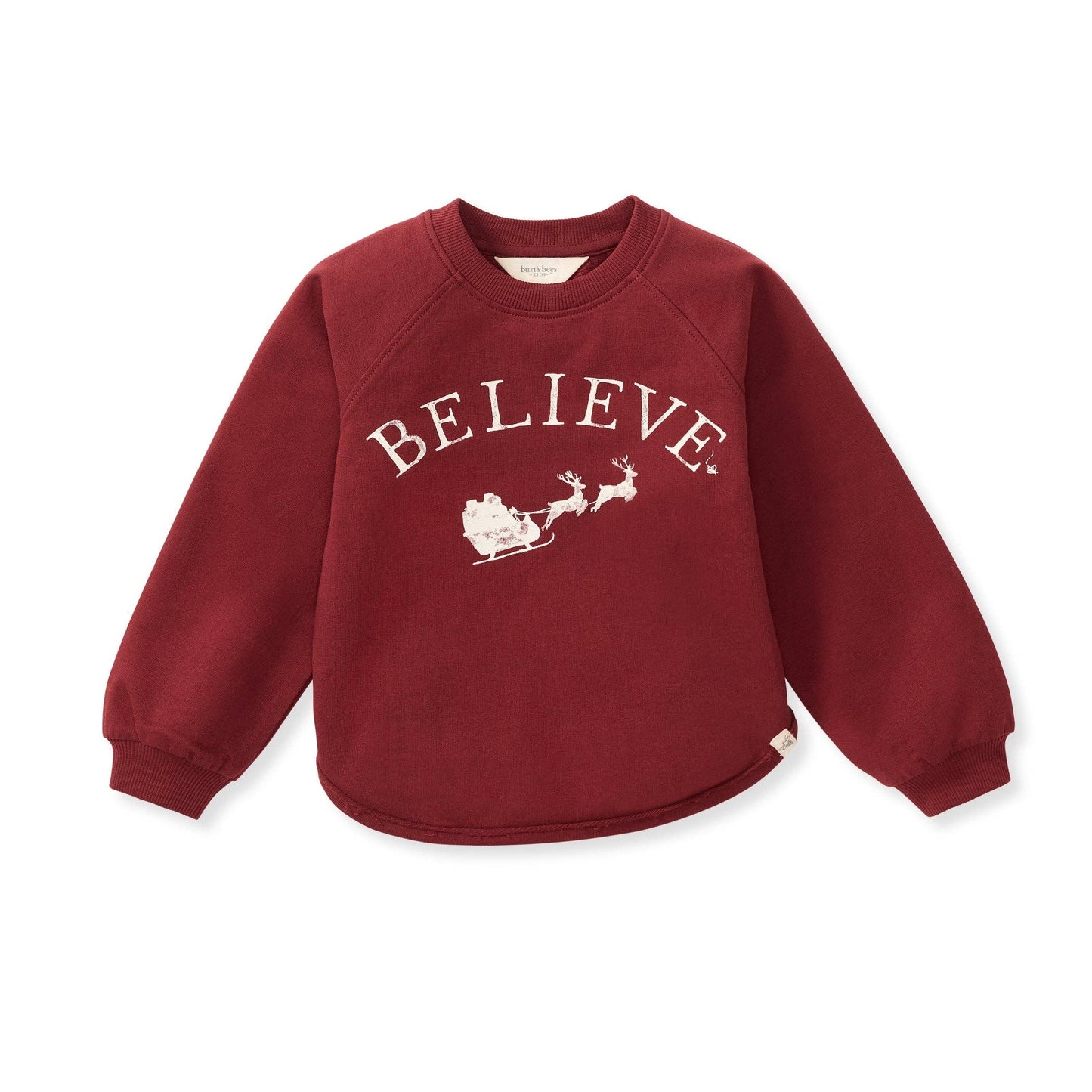 Burt's Bees Baby - Believe Holiday Sweatshirt