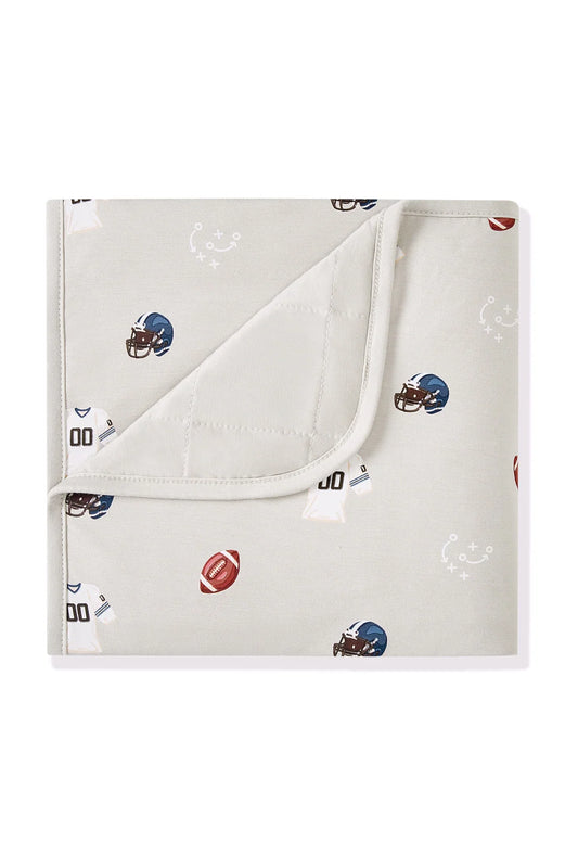 Kyte Baby - Baby Blanket in Vintage Football 1.0