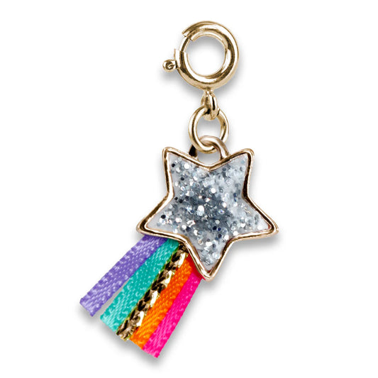 High IntenCity - Charm It! Gold Glitter Shooting Star Charm