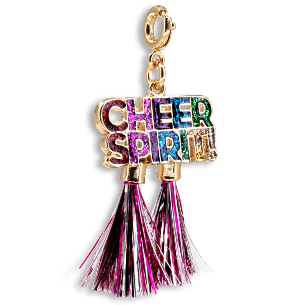 High IntenCity - Charm It! Gold Cheer Spirit Charm
